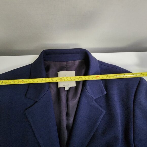 Trussardi Women's Blazer/Jacket Navy Blue Made in Italy - Picture 7 of 13